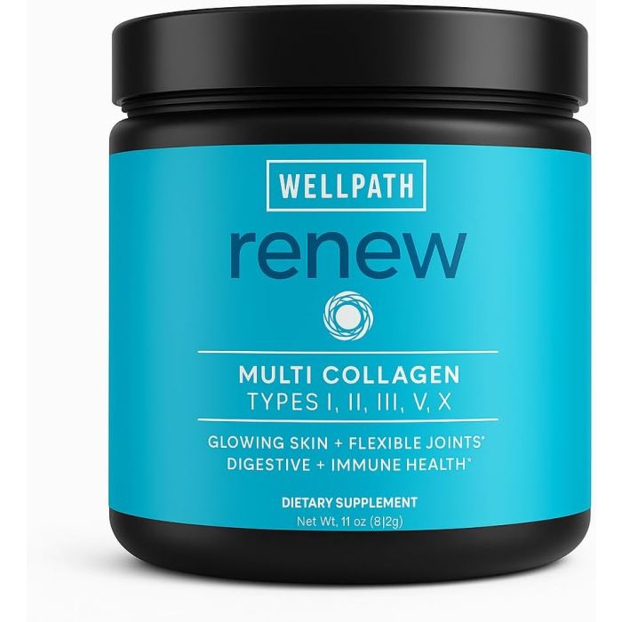 Hair skin and nail support collagen powder product container image